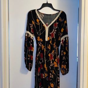 Floor Length Floral Dress